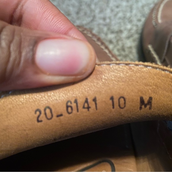 Johnston & Murphy Men’s Brown Leather Penny-loafers Slip on Shoes size 10m - Picture 7 of 11